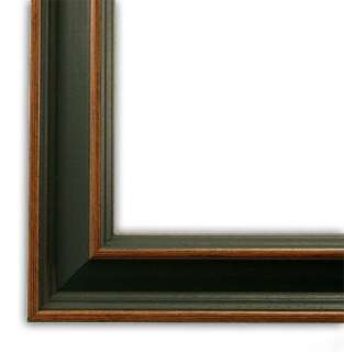 Country Green Picture Frame Solid Wood  
