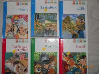   YOU CAN READ Books Beginner Reader Fairy Tales Large Words Look For