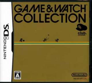 Club Nintendo DS GAME & WATCH COLLECTION Japan NEW  