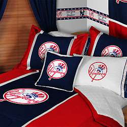 nEw 4pc MLB NEW YORK YANKEES Twin Comforter BEDDING SET  