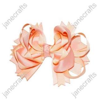 Funky Spike Baby Girl Hair Bows 24PCS hairbows wholesale Many 