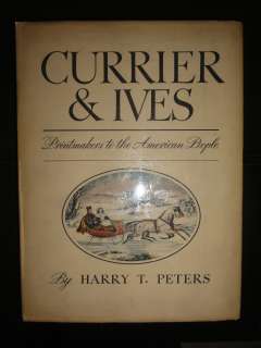   Ives Printmakers to the American People by Harry T. Peters 1942  
