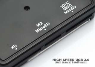 High Speed USB 3.0 Multi Memory Card Reader transfer data from/to any 