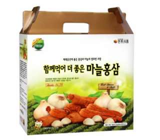 New Red Ginseng and Garlic Extract Juice [Chunho Food]  