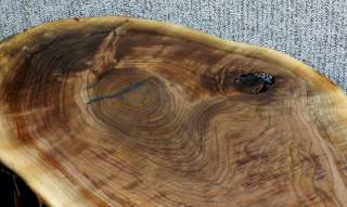 Gorgeous Marbled Black Walnut Live Edge Finished Bench/Coffee Table 