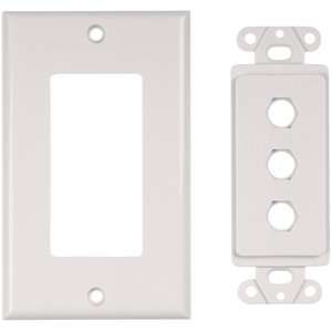  Acoustic Research Arwp3 Wall Plate (3 Port)  Players 