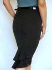 fishtail skirt black  