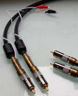 Solid Core Pure Silver Analog Interconnects 1m Pair  
