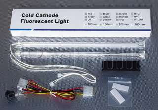 New Dual 12 Red Cold Cathode Tubes Interior Neons  