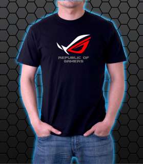 Republic Of Gamers T Shirt New  