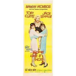  Some Like It Hot Insert Movie Poster 14X36 #01: Home 