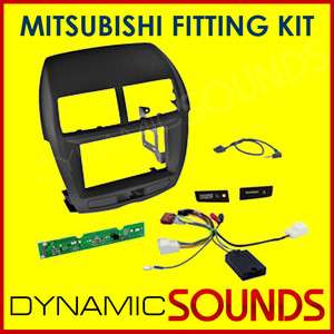 Mitsubishi ASX Double Din CD Stereo Fitting Kit CTKMT02  