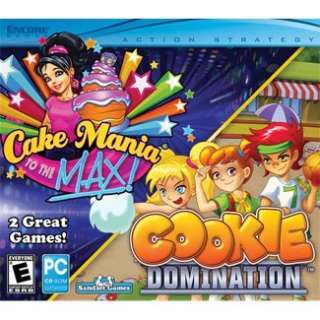 Encore Cookie Domination / Cake Mania To The Max 2 Pack Win. PC 26570