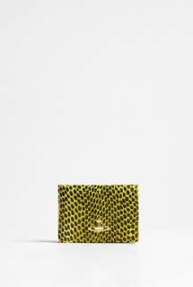 Vivienne Westwood Accessories  Snake Print Business Card Holder by 