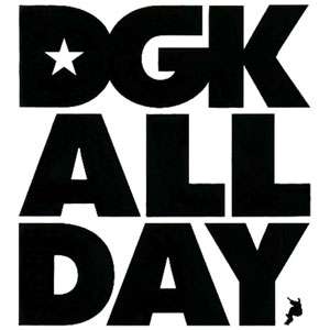 DGK All Day 4 Sticker 162667100  Stickers  