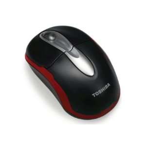  Toshiba Black/Red Bluetooth Optical Tilt Wheel Mouse 