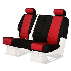   Custom Fit Front Bench Seat Cover   Neoprene, Red: Automotive