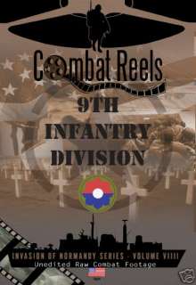 9th Infantry Division Combat DVD Normandy Series WWII  
