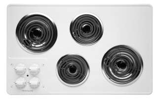   Frigidaire 32 32 Inch White Electric Coil Stovetop Cooktop FFEC3205LW