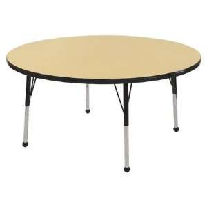   ELR 14115 48 Round Adjustable Activity Table in Maple: Toys & Games