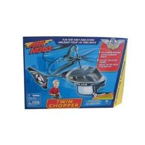  Air Hogs Tethered Indoor Helicopter: Police: Toys & Games