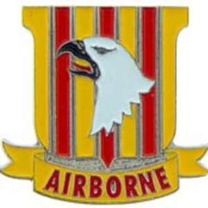  U.S. Army 101st Airborne Support Battalion Pin 1 Arts 