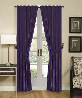   Velvet Comforter / Bed in a bag Set + Window Curtain, Queen Size