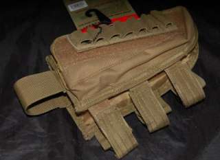 Tactical Rifle Cheek Rest Ammo Pouch Butt Stock Pouch Ammo Holder 