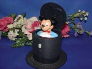 Vintage Walt Disney Mickey Mouse Push Button Pop Pal Toy 1960s  