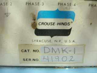 Crouse Hinds Traffic Light Controller Control DMK 1  