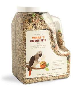Parrot Bird Seeds Nuts Fruit #2 & Cooked Organic Meal  