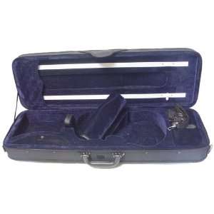  ARIA1851 Blue Lightweight Oblong Violin Case   Full Size 4 