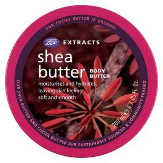BOOTS Extracts Shea Butter Body Butter   6.7 fl oz product details 