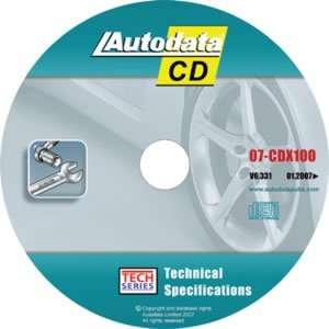 Autodata (AUT07CDX100) Technical Specifications CD 2007 