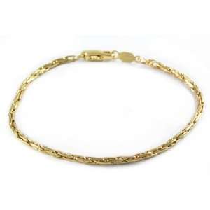  Beautiful Childs/Baby 24k Gold Layered (GL) Wheat Chain Bracelet 