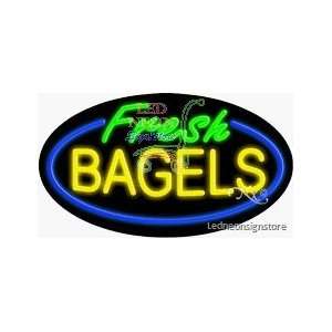  Fresh Bagels Neon Sign