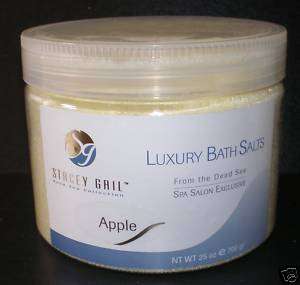 Stacey Gail Luxury Dead Sea Bath Salts APPLE 25oz  
