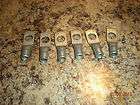 Battery cable terminals, lugs, ends, 4 gauge, 5/16 hole crimp or 