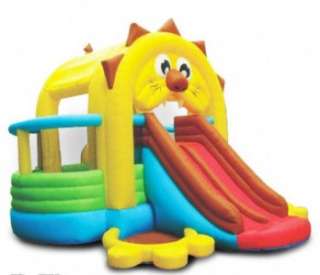 NEW Lions Den INFLATABLE BOUNCE HOUSE Bouncer Slide Air Blown Game