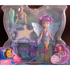  Barbie Fairytopia Mermaidia Purple Seabutterfly Doll Toys 