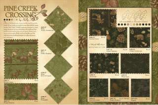 PINE CREEK CROSSING Quilt Squares MODA CHARMS Fabric  