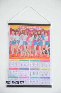 SNSD GIRLS GENERATION Wall Calendar 2012  C2  