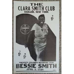 Bessie Smith Playing in Harlem, Ny Poster