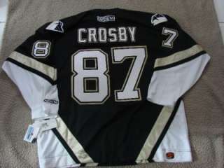   Crosby #87 Pittsburgh Penguins NHL CCM Hockey Jersey XL XXL New  