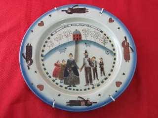 Otagiri Carol Endres Love One Another Decorative Plate  