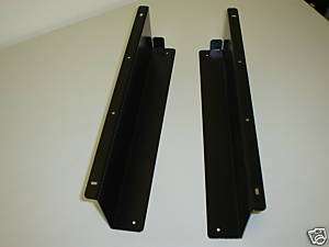 Under Counter Mounting Brackets For HPC Cash Drawer Black  