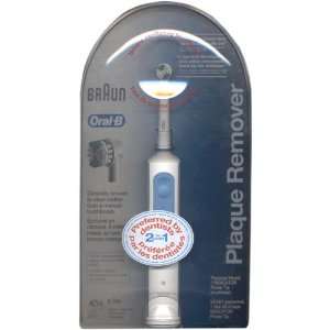 Oral B Braun Electric Toothbrush, Plaque Remover: Health 