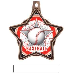 com Hasty Awards All Star Insert Custom Baseball Medals BRONZE MEDAL 