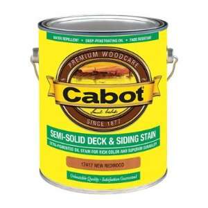 Cabot, Samuel Inc 01 17417 Semi Solid Deck & Siding Stain   Gallon New 