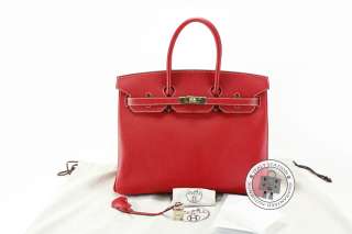 100% AUTHENTIC Hermes Candy Birkin Epsom 35 Tote Bag